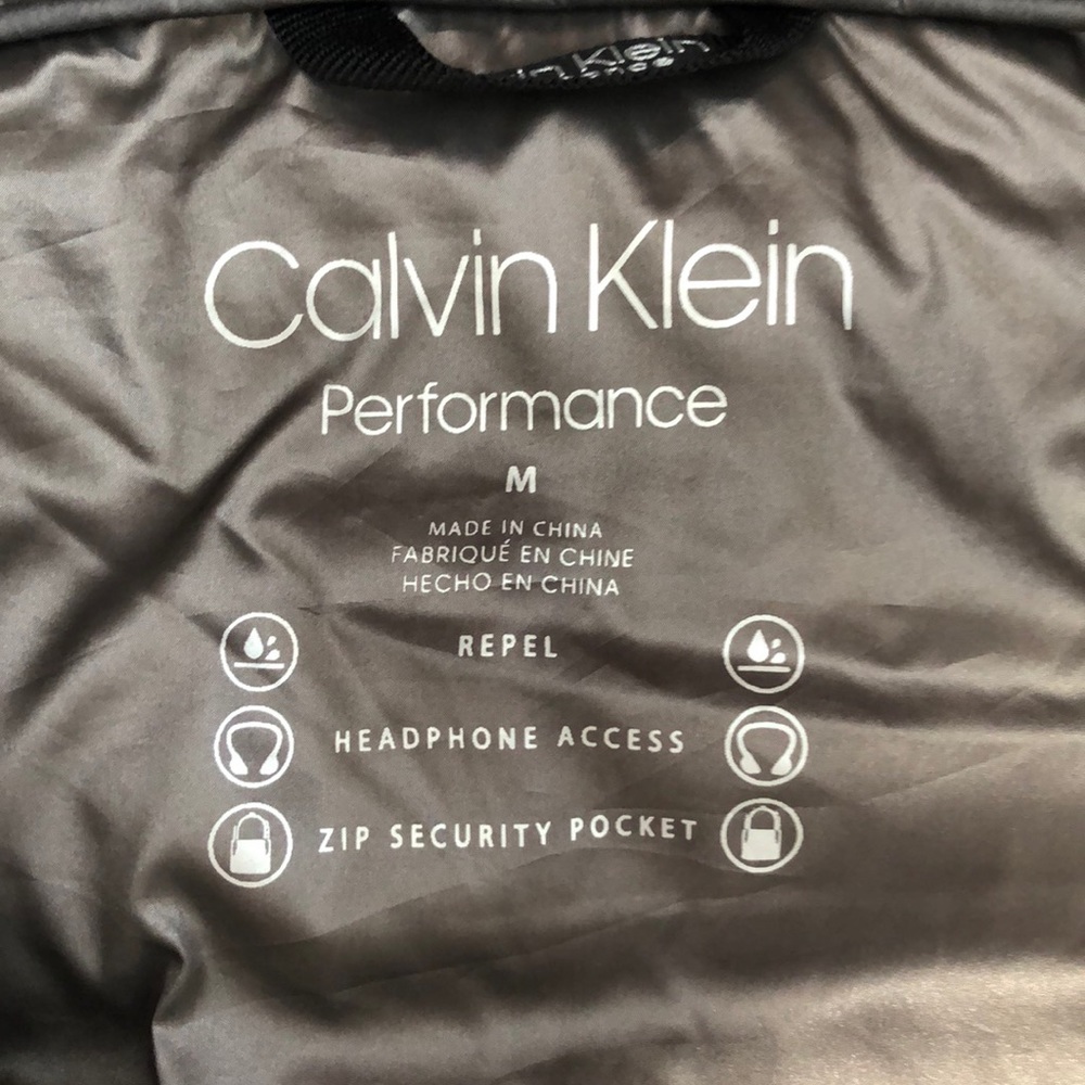 Calvin Klein silvery grey/black jacket - Picture 7 of 15
